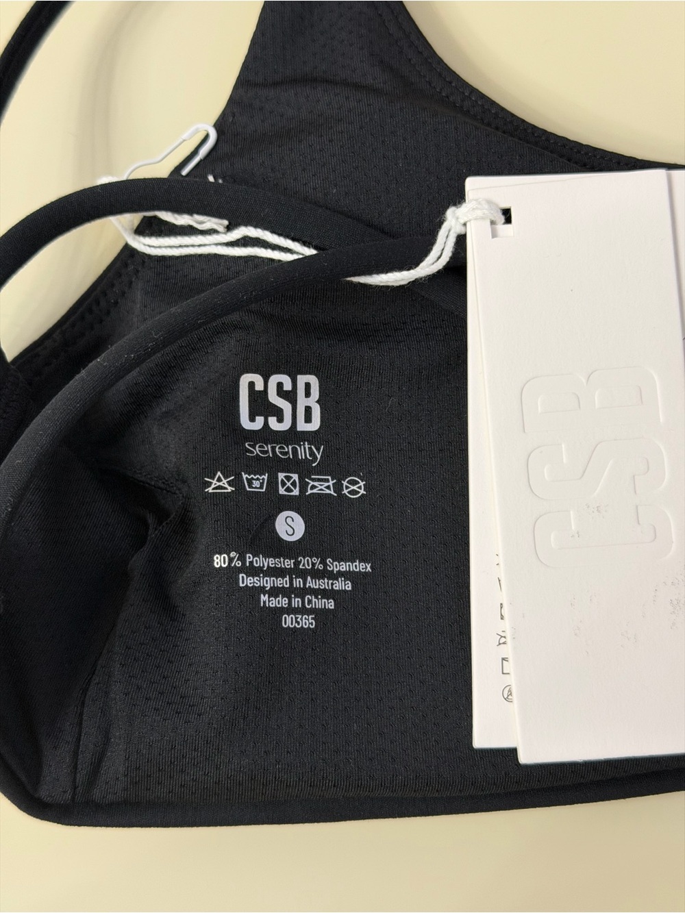 NWT CSB Serenity Lexi Crop SMALL in Black - Picture 8 of 8